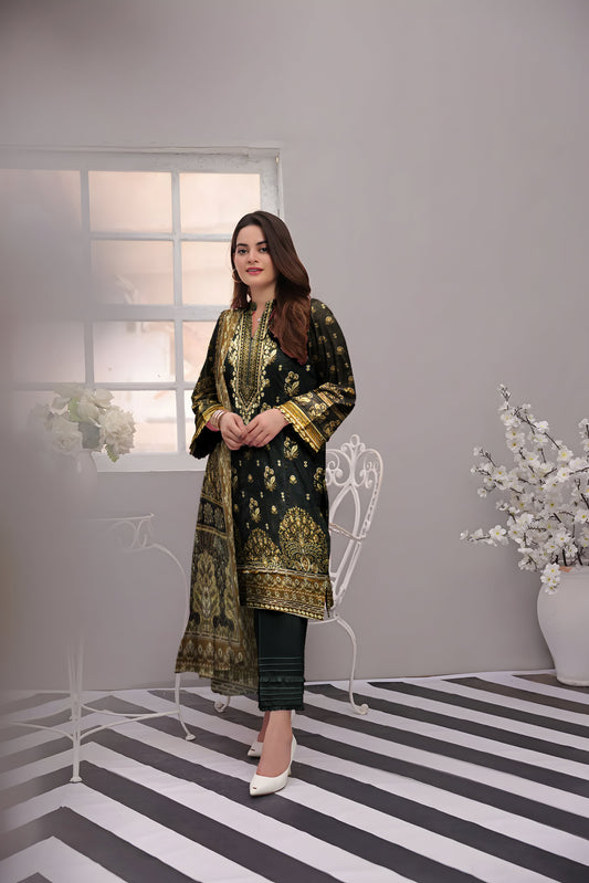 Momina Prints SU-30177 – Unstitched 3-Piece Digital Printed Lawn Suit